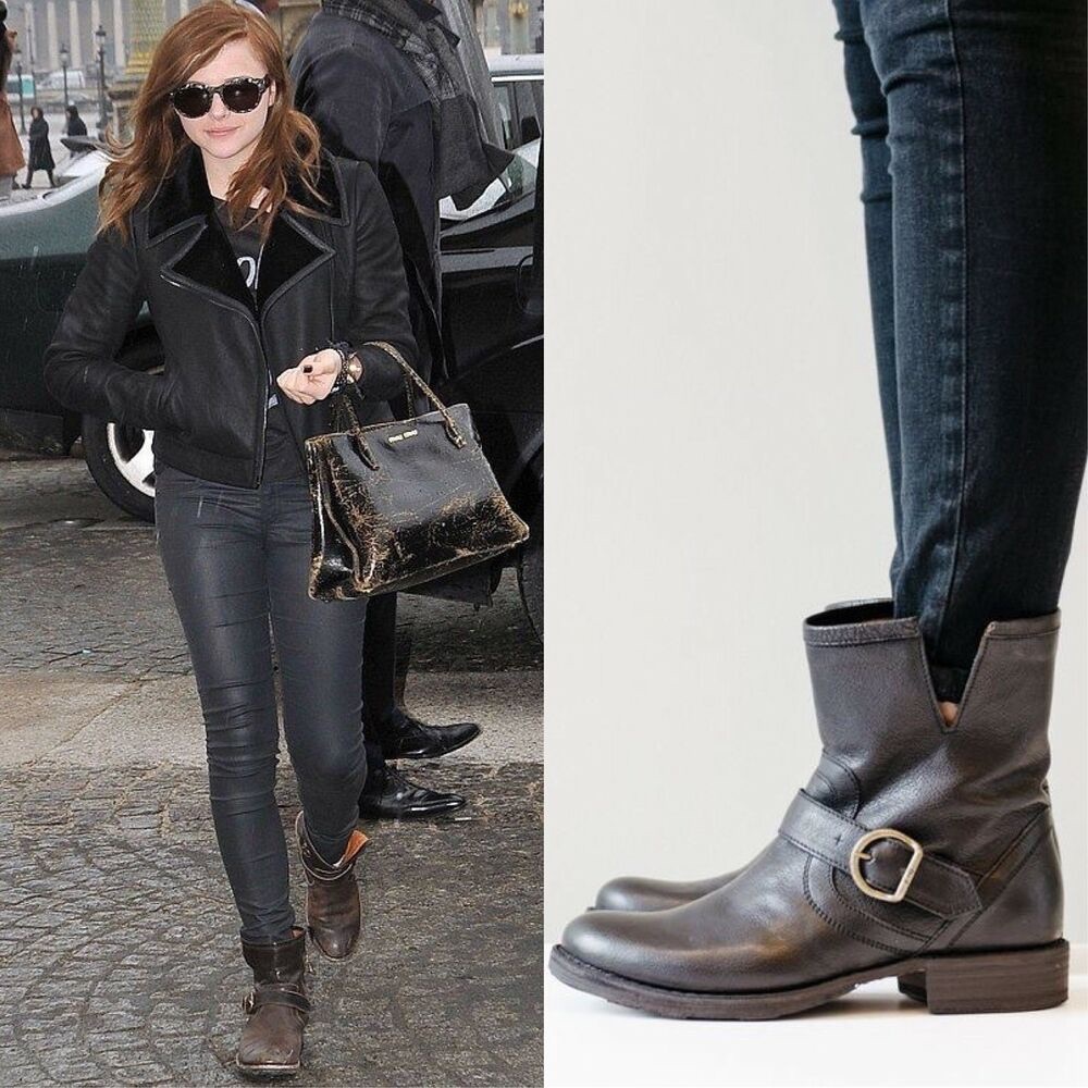 Fiorentini + Baker Eternity Eli Leather Brown Buckle Boots